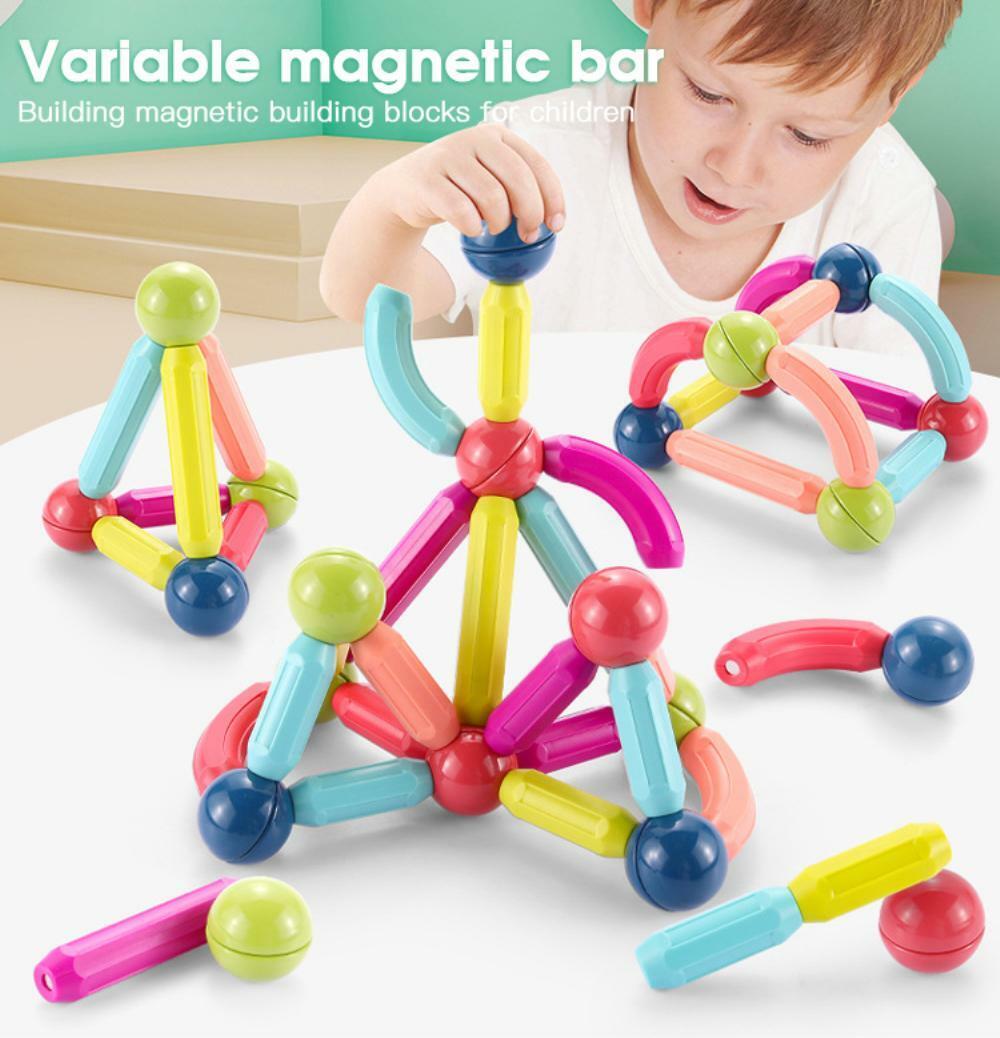 Magnetic Bar Blocks (36 Pieces)