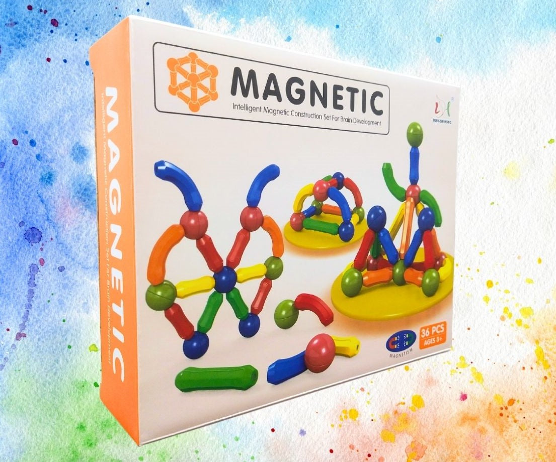 Magnetic Bar Blocks (36 Pieces)